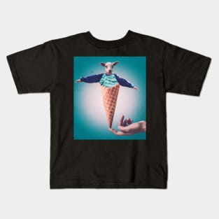 Ice Cream Sheep Kids T-Shirt